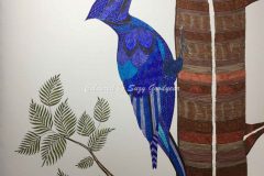 Blue Woodpecker
