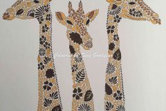 Three Giraffes