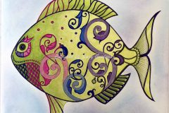 Fish with Swirls
